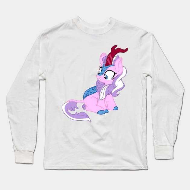 Diamond Tiara Kirin Long Sleeve T-Shirt by Wissle